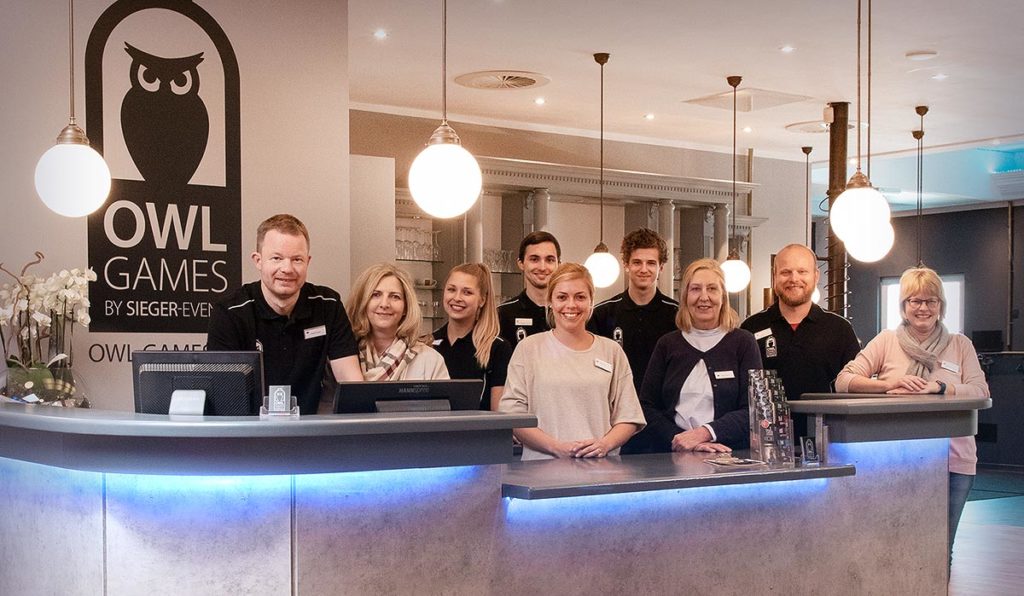 Team-Foto von Sieger-Event